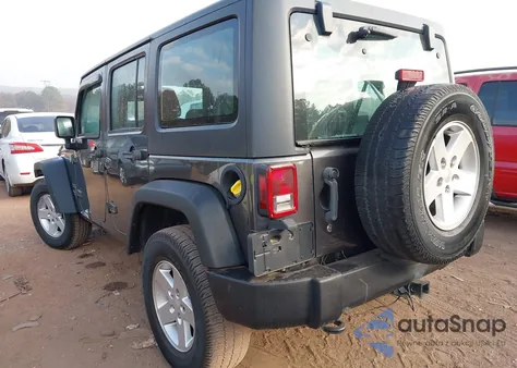 2017 Jeep Wrangler Unlimited Sport Rhd 4X4 from USA, damaged, VIN 1C4BJWKG2HL740100